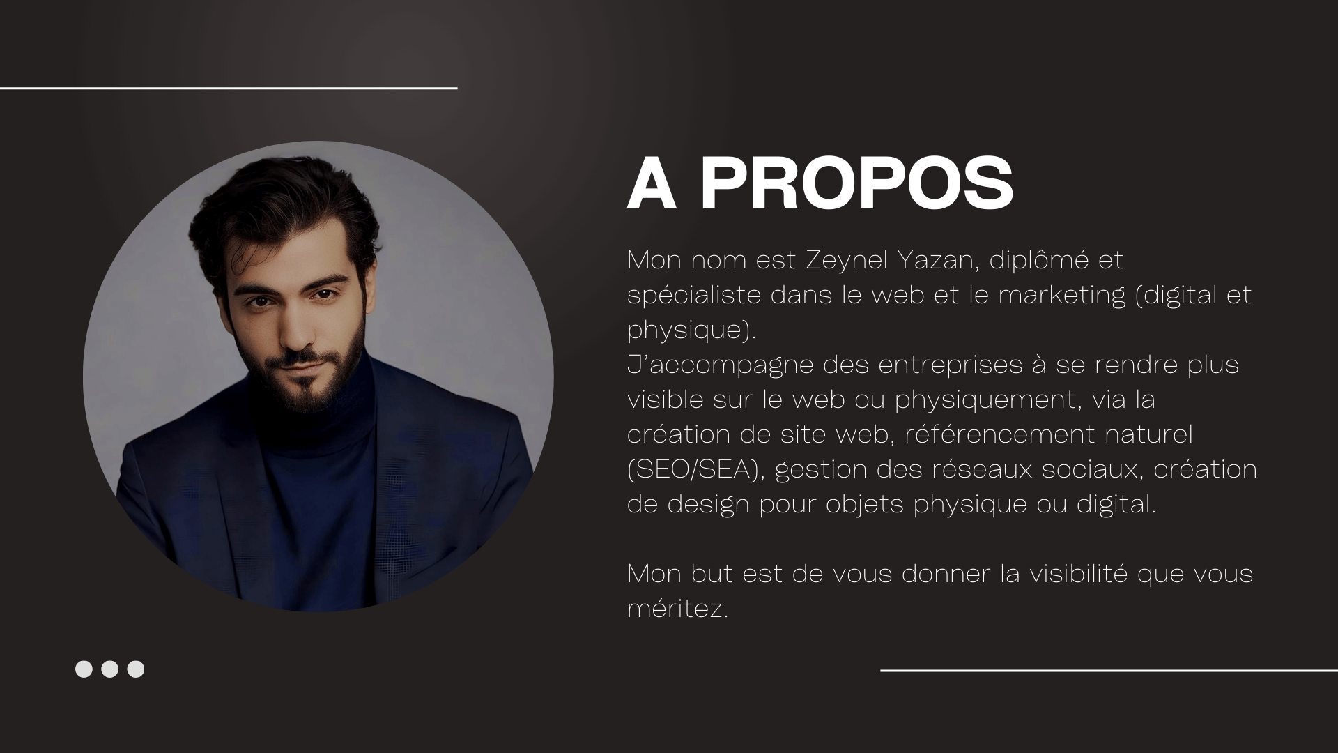 Zeynel Yazan - Fondateur & CEO de ZK Studio's